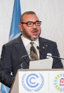 El rey Mohamed VI de Marruecos