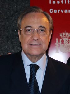 Florentino Pérez, presidente del Real Madrid, impulsor de la recalificación de Valdebebas