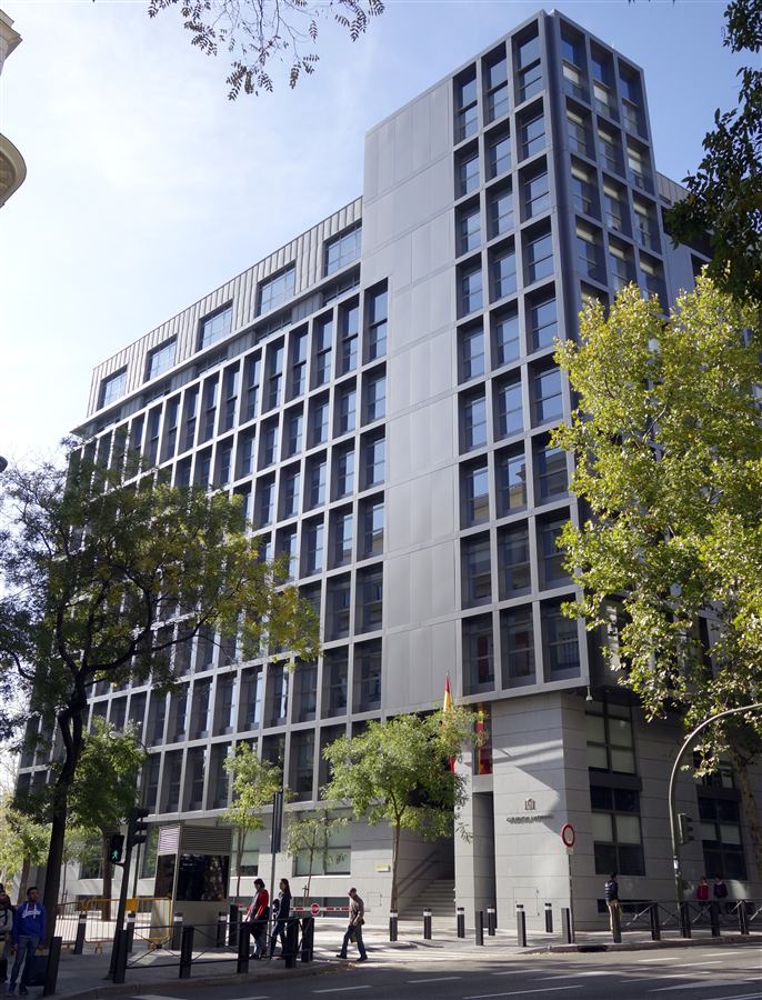 Edificio de la Audiencia Nacional en Madrid