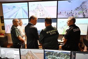 Despliegue de seguridad en la frontera del Tarajal, Ceuta